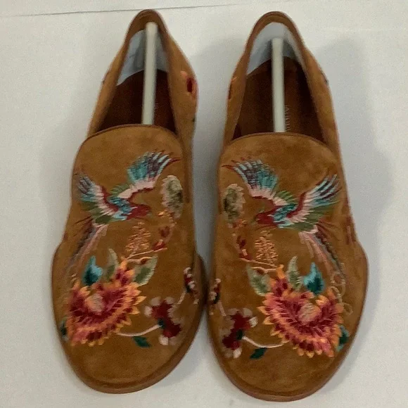 JOHNNY WAS MCCASSIN LOAFERS - Picture 2 of 5